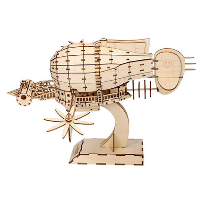 Castle in the Sky ki-gu-mi Wooden Model - Tiger Moth - official view 10