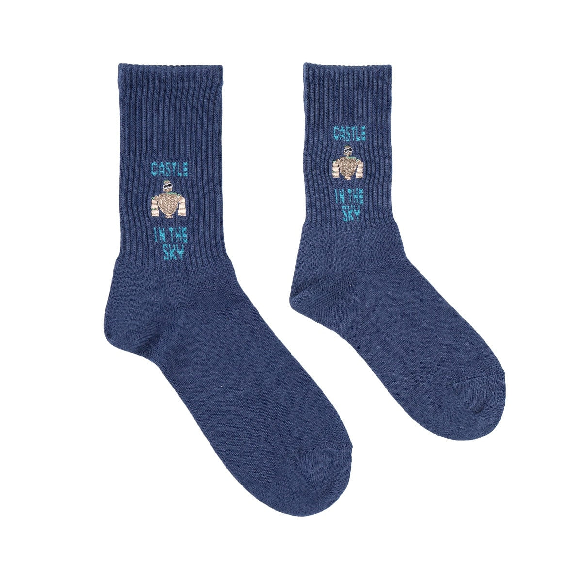 Castle in the Sky Socks - Logo Embroidery - official product view 1