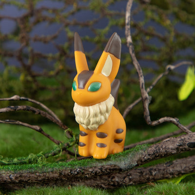 Castle in the Sky Soft Vinyl Finger Puppets (4 Types) - Fox Squirrel - official view 24