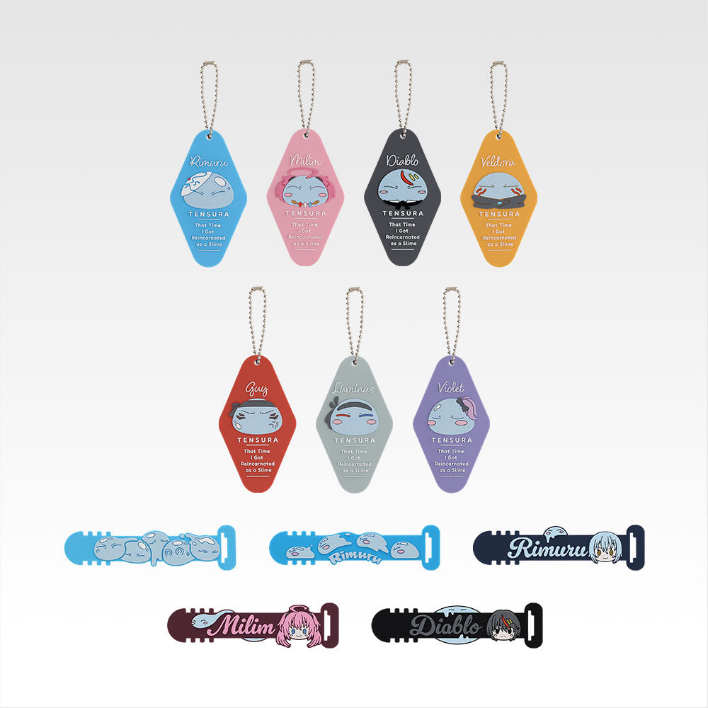 Ichiban Kuji That Time I Got Reincarnated as a Slime: Rimuru, his Friends, and the Devil - G Prize Rubber Assortment Complete Set of 12 Types