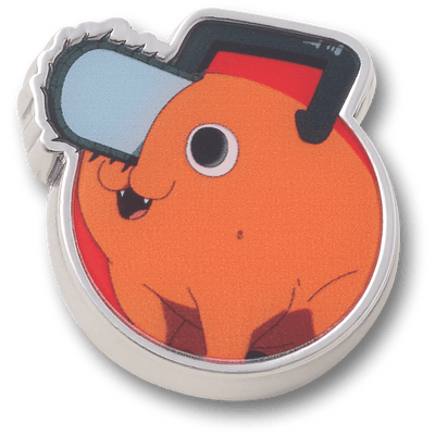 Chainsaw Man x Crocs Jibbitz Pochita - front view