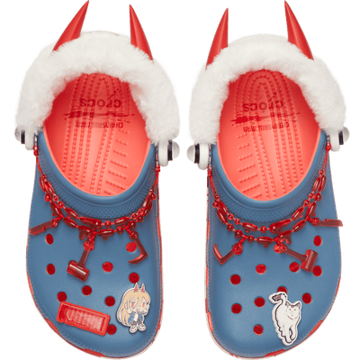 Chainsaw Man x Crocs Power Classic Clog - top view