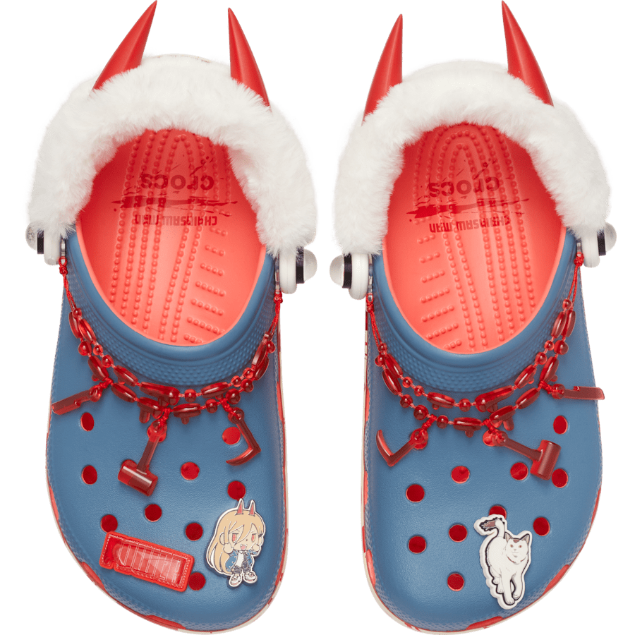 Chainsaw Man x Crocs Power Classic Clog - top view