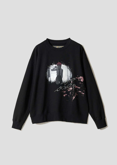 Chainsaw Man Reze Arc The City Mouse or The Country Mouse - Big silhouette sweatshirt - official product view 1