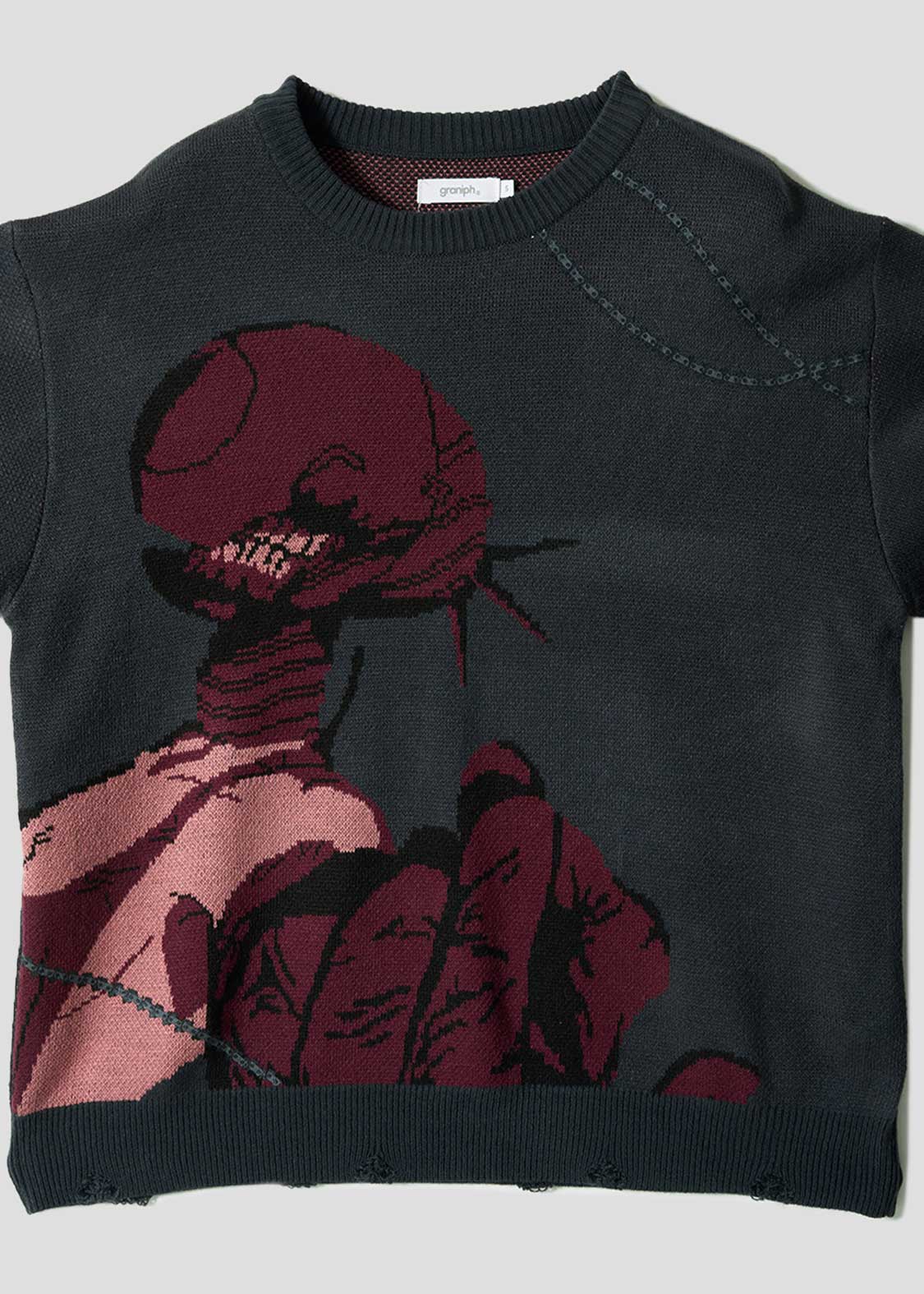 Chainsaw Man Reze Arc Bomb - Jacquard Long Sleeve Knit - official product view 3