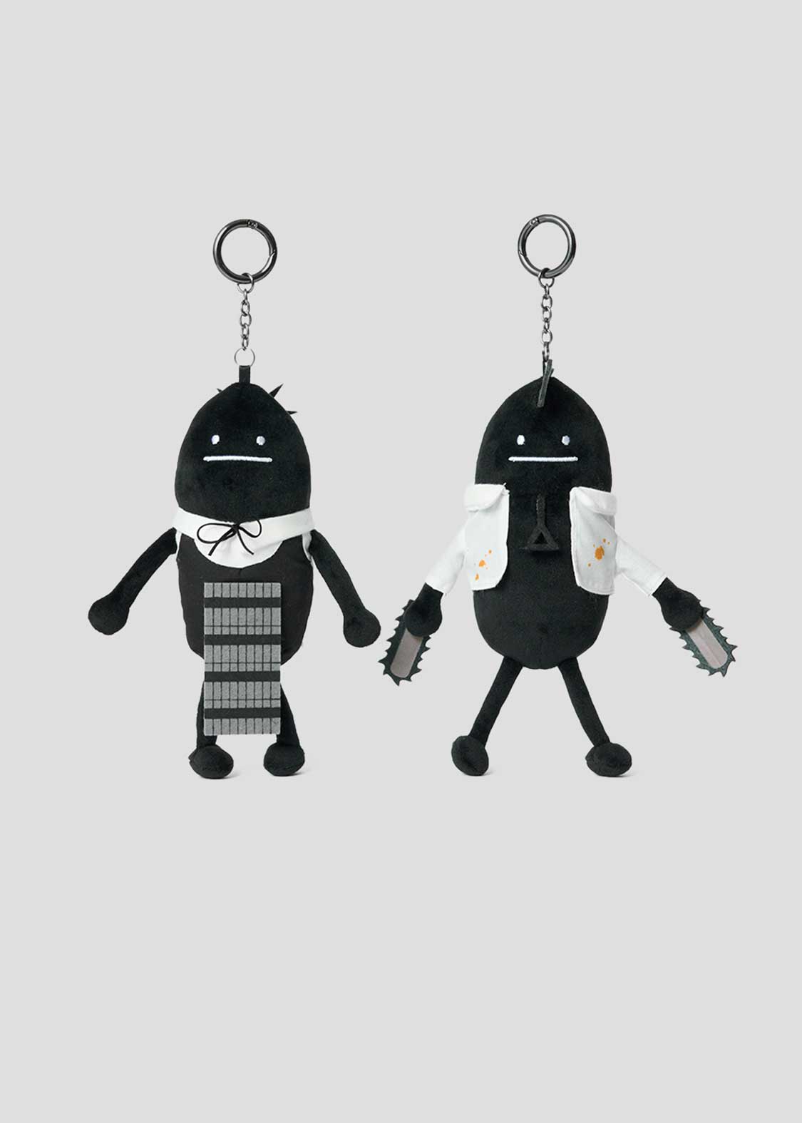 Chainsaw Man Reze Arc Chainsaw Shadow vs Bomb Shadow - 2-piece charm set - official product view 1