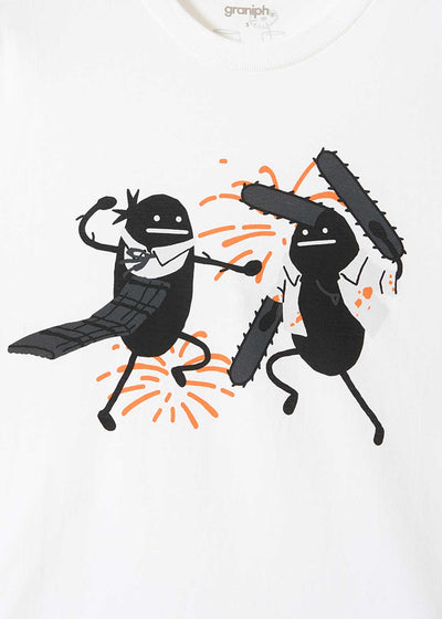 Chainsaw Man Reze Arc - Chainsaw Shadow vs Bomb Shadow - T-shirt - official product detail 4