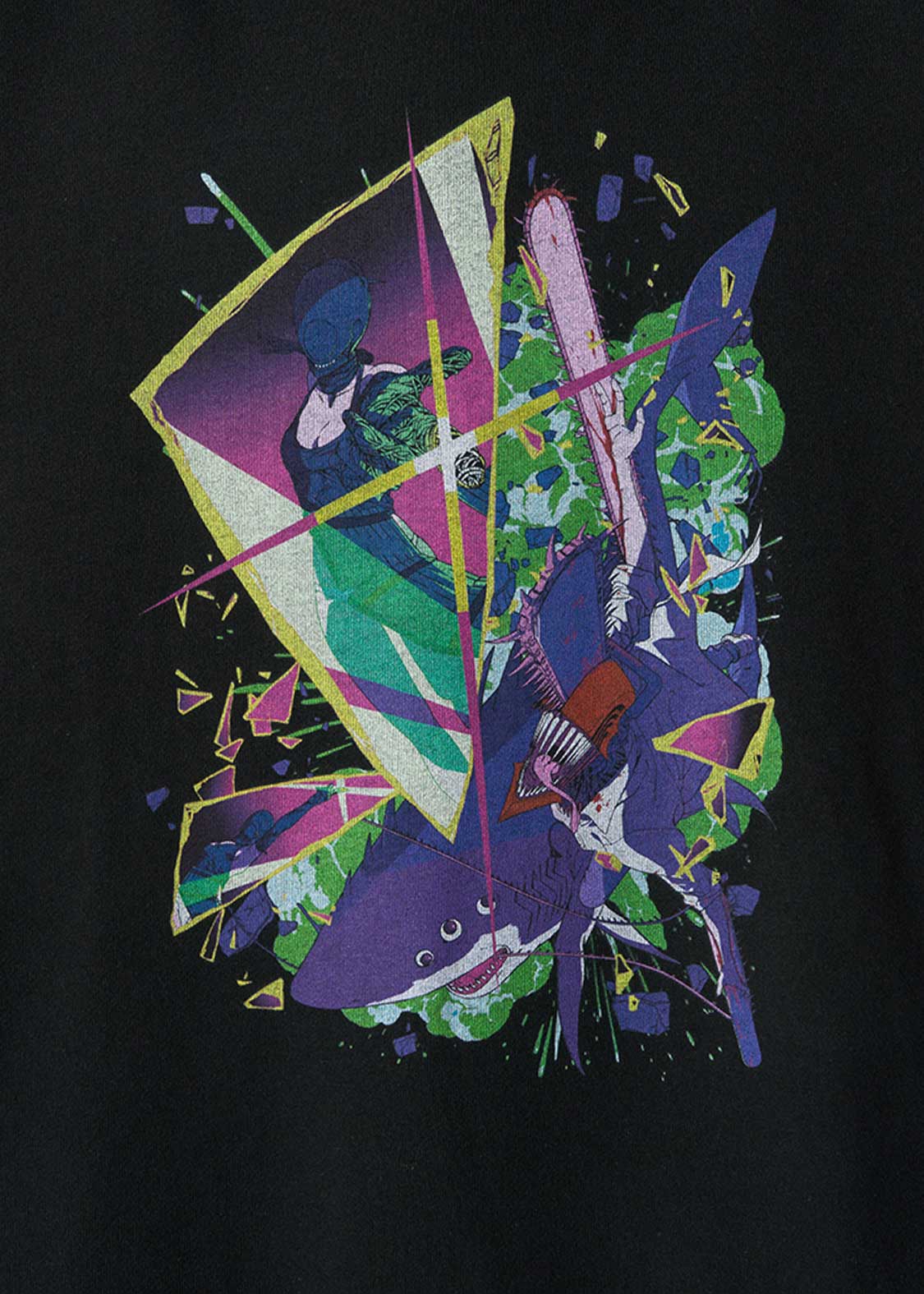 Chainsaw Man Reze Arc - Chainsaw Man vs Bomb - Layered big silhouette Hoodie - official product detail 3