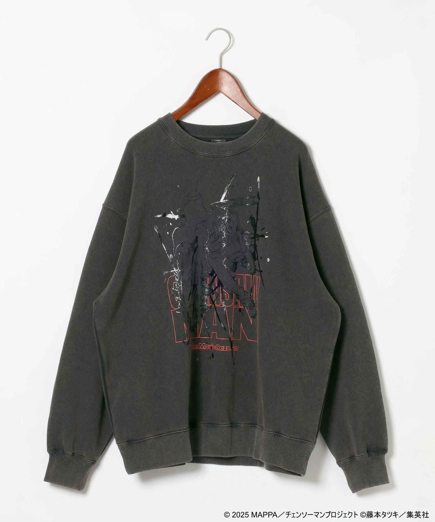 Chainsaw Man x Niko and - Chainsaw Man Graphic Sweatshirt Black