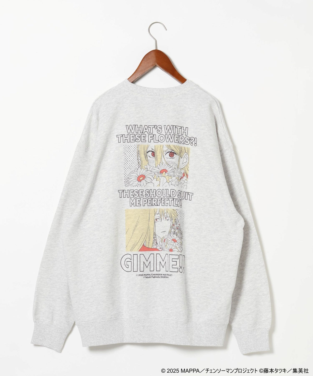 Power Graphic Sweatshirt - Heather Grey - detail 2