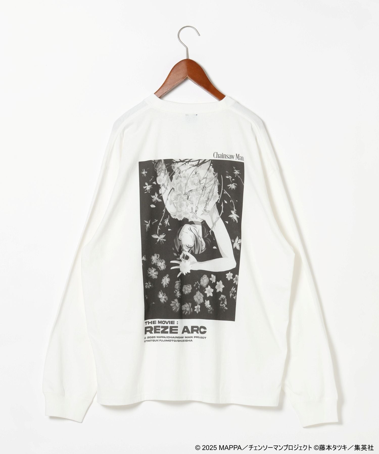Chainsaw Man x Niko and - Reze Photo Print Long Sleeve T-Shirt Off