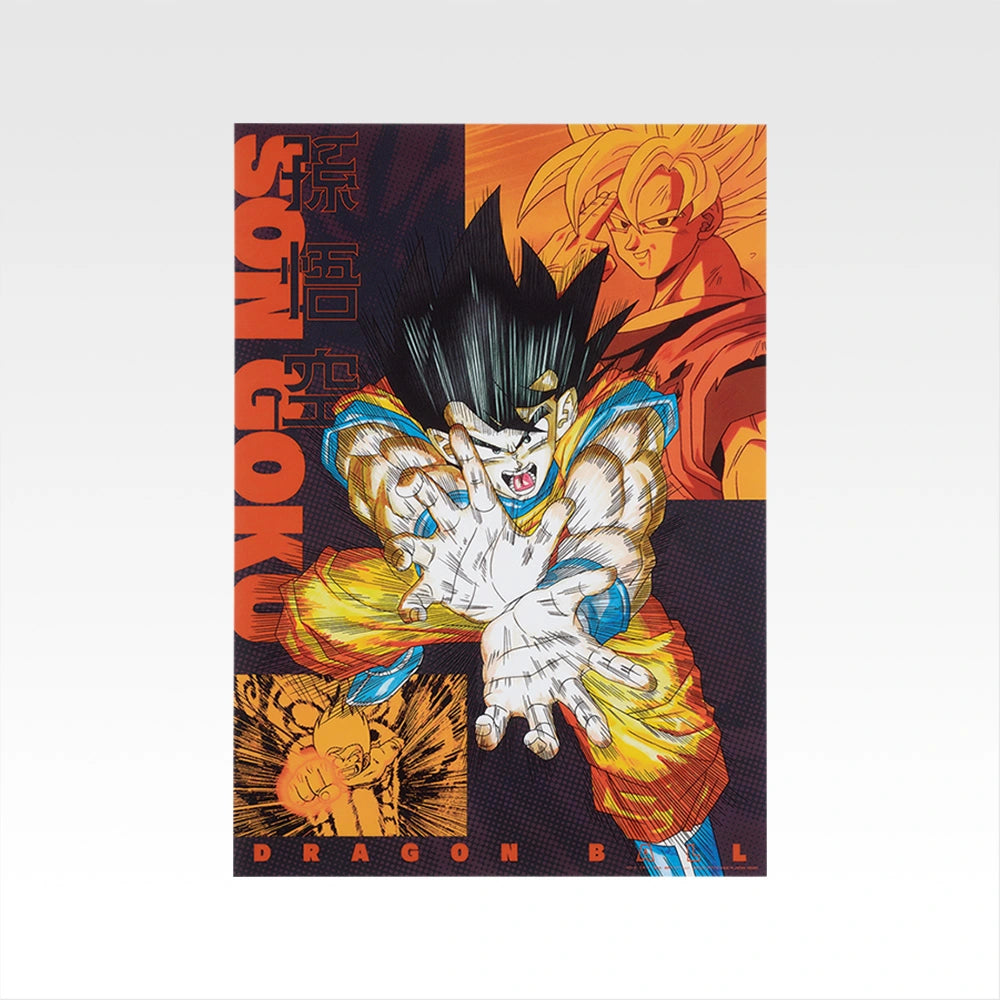 Ichiban Kuji Dragon Ball The Chronicle of Goku - I Prize Clear Poster Complete Set of 10 Types (Packaging Option&nbsp;Important - Please Read Details Below)