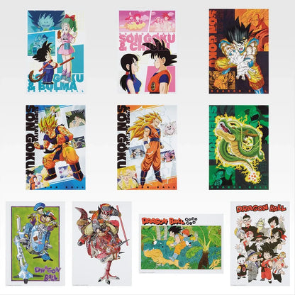 Ichiban Kuji Dragon Ball The Chronicle of Goku - I Prize Clear Poster Complete Set of 10 Types (Packaging Option&nbsp;Important - Please Read Details Below)