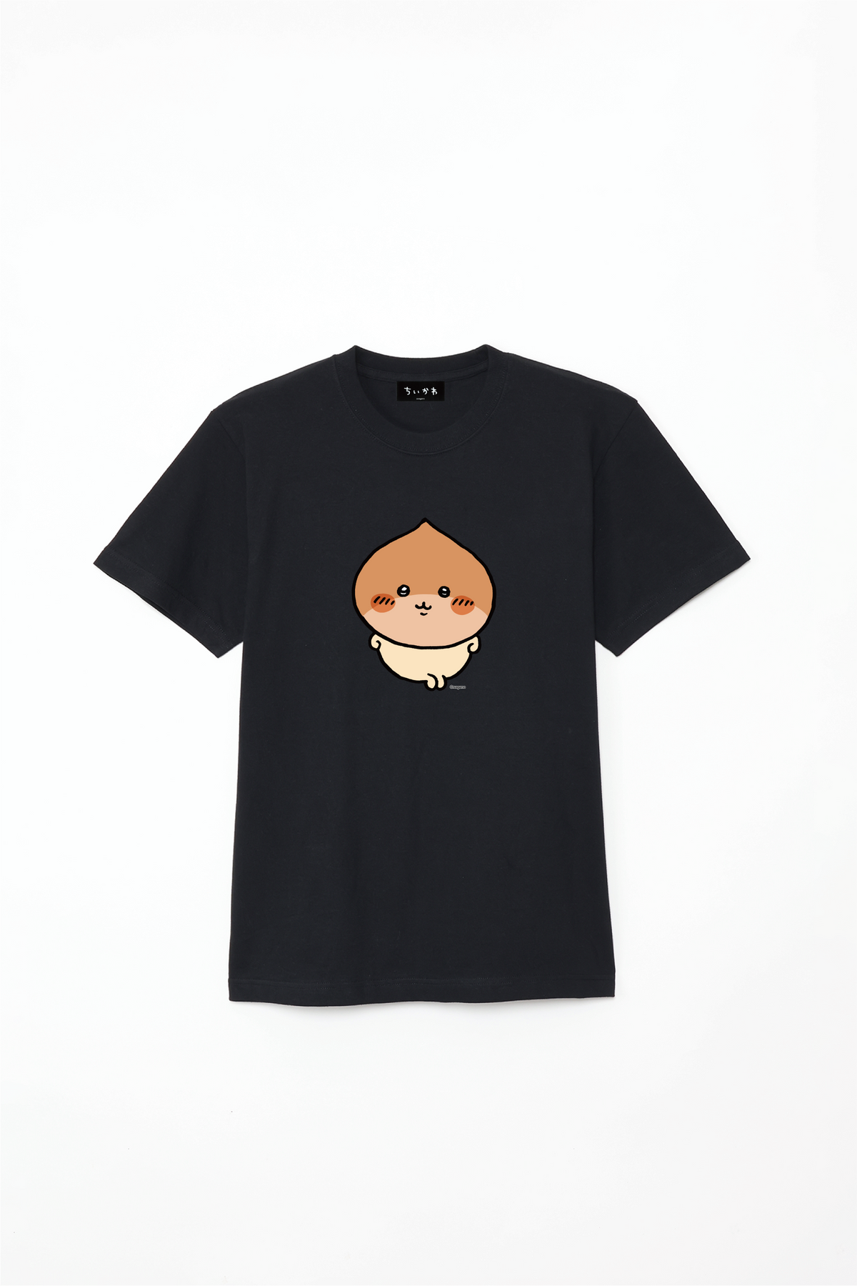 Chiikawa Halloween 2025 Kurimanju T-Shirt in Black, official product view 5