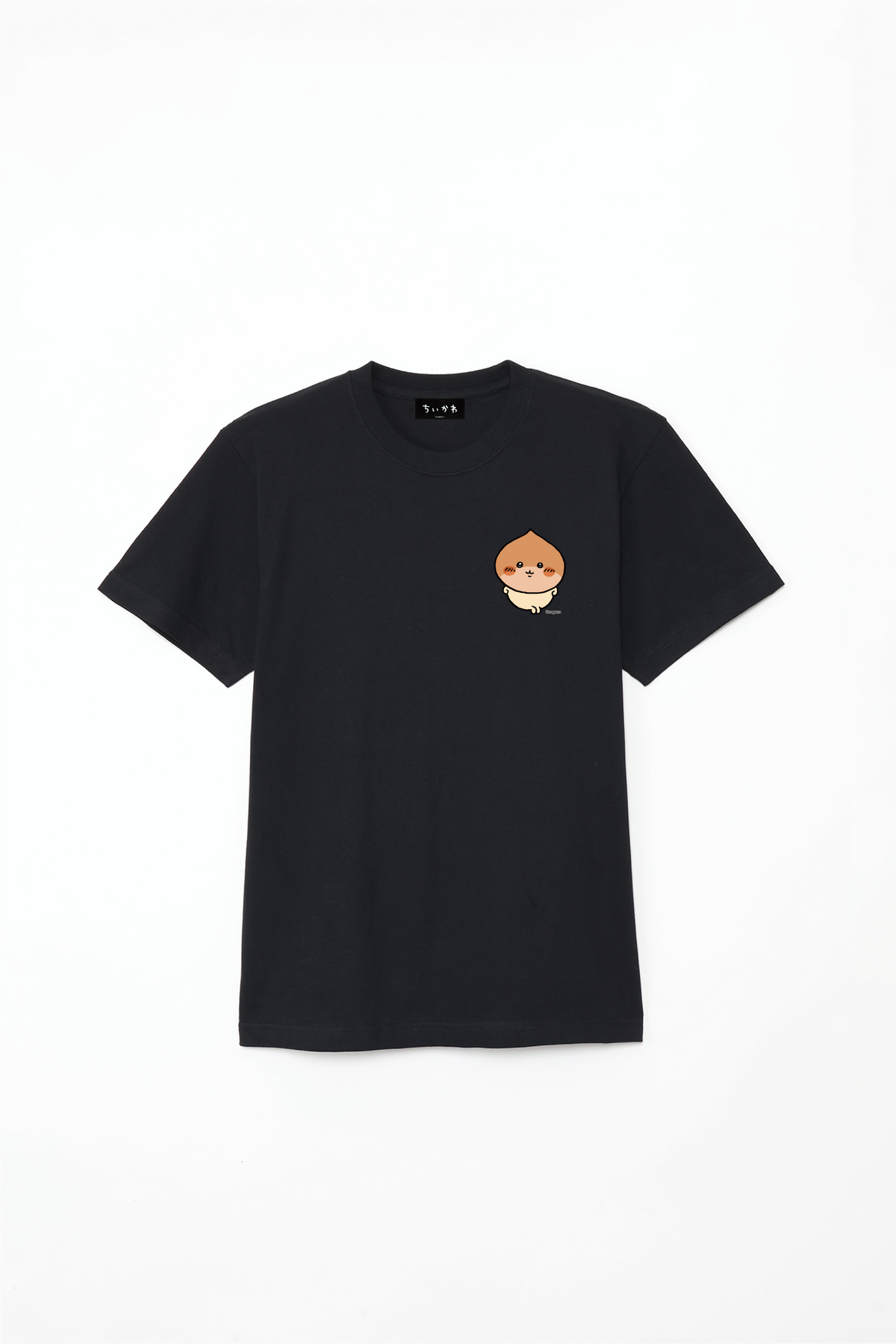 Chiikawa Halloween 2025 Kurimanju T-Shirt in Black, official product view 6