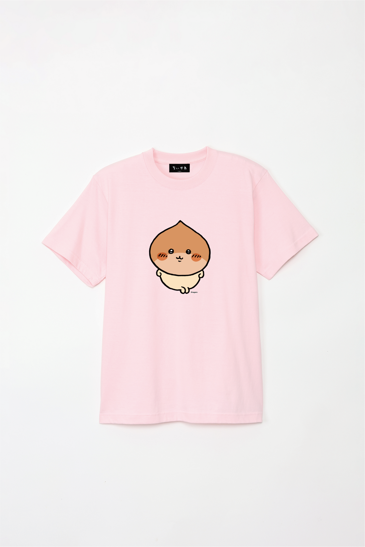 Chiikawa Halloween 2025 Kurimanju T-Shirt in Baby Pink, official product view 9
