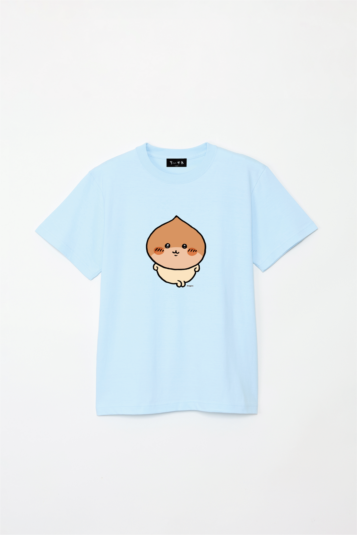 Chiikawa Halloween 2025 Kurimanju T-Shirt in Light Blue, official product view 11