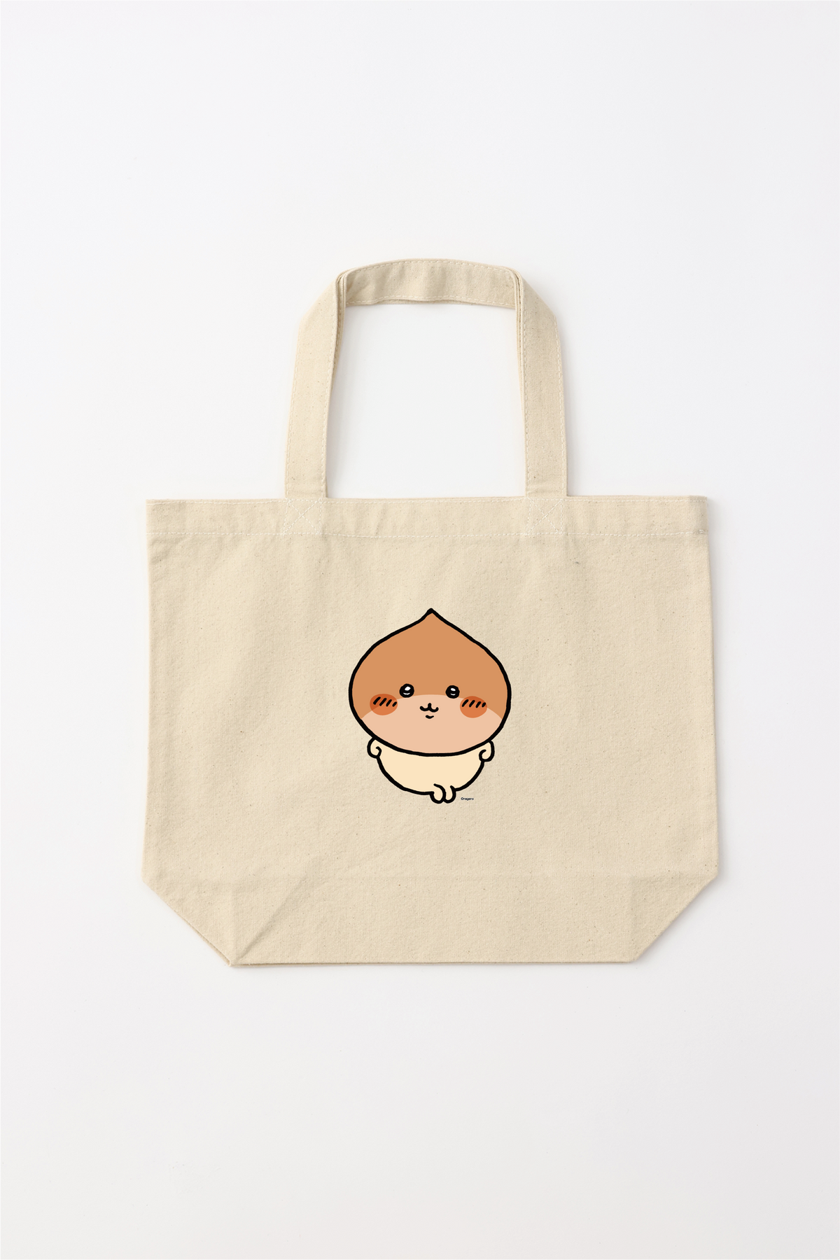 Chiikawa Halloween 2025 Kurimanju Tote Bag S in Natural, official product view 2