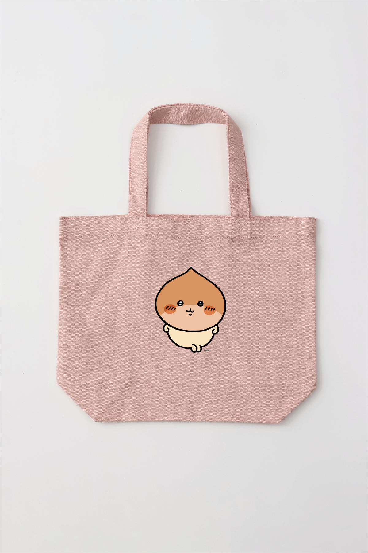 Chiikawa Halloween 2025 Kurimanju Tote Bag S in Off Pink, official product view 6