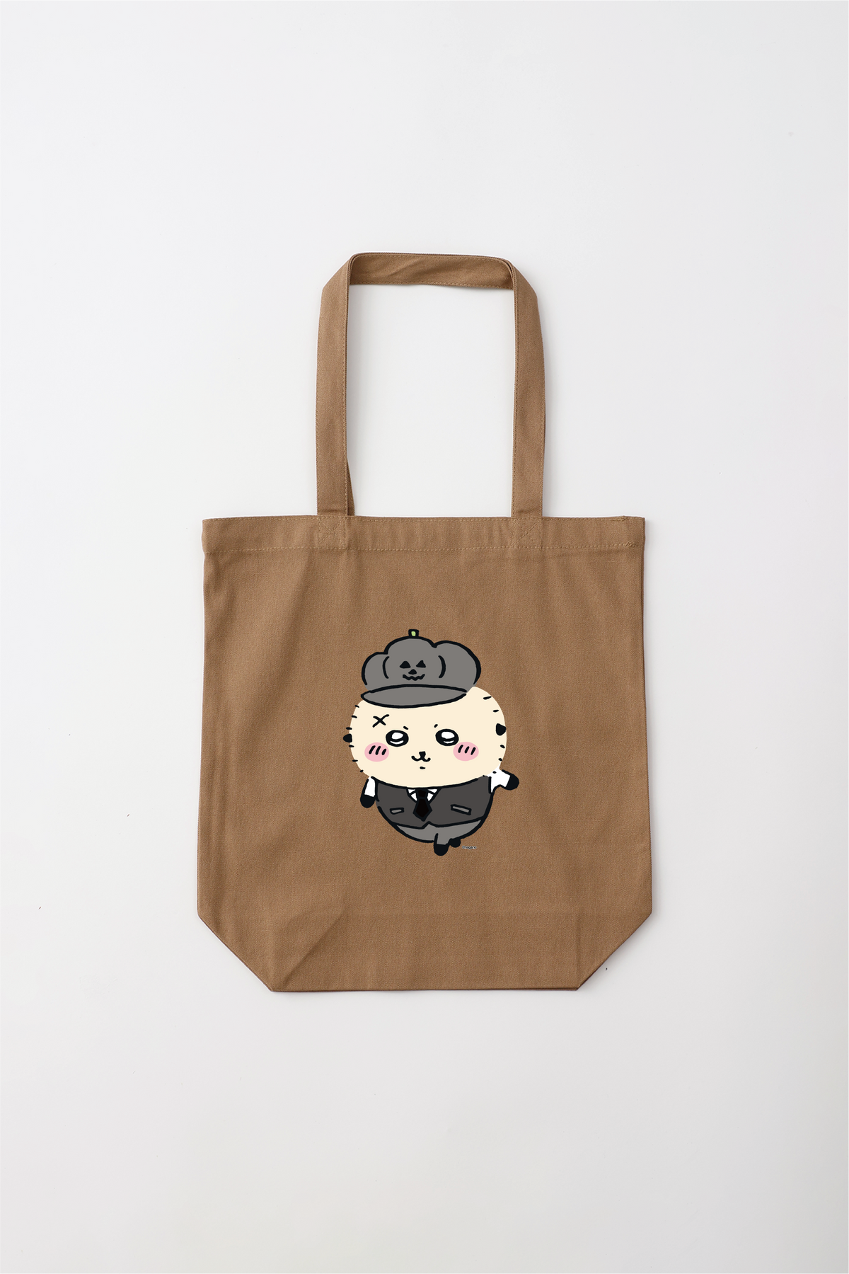 Chiikawa Halloween 2025 Rakko Tote Bag M in Mocha, official product view 5