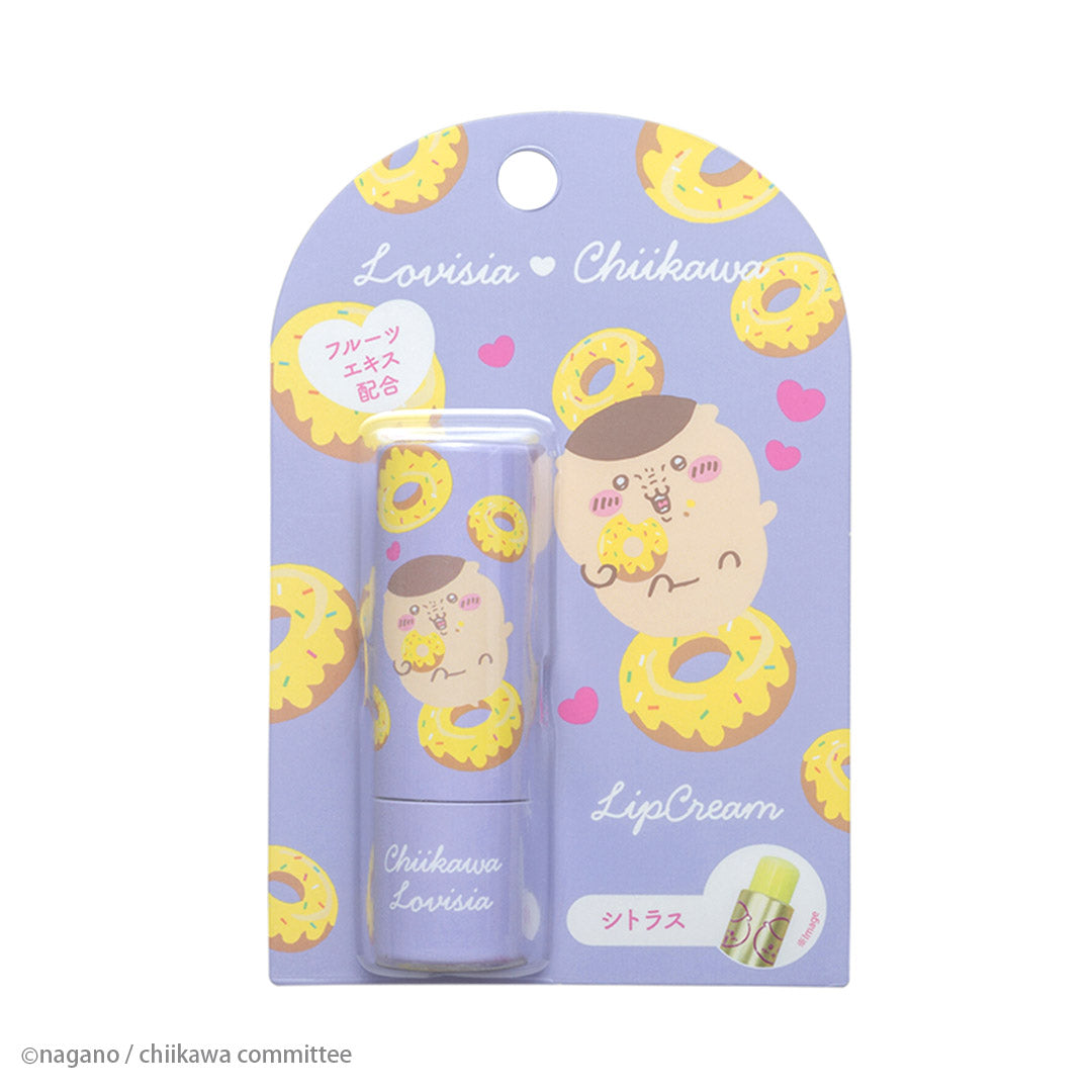 Chiikawa Lovisia - Daishugo Lip Balm (6 Types) - Kurimanju - Citrus - photo 4