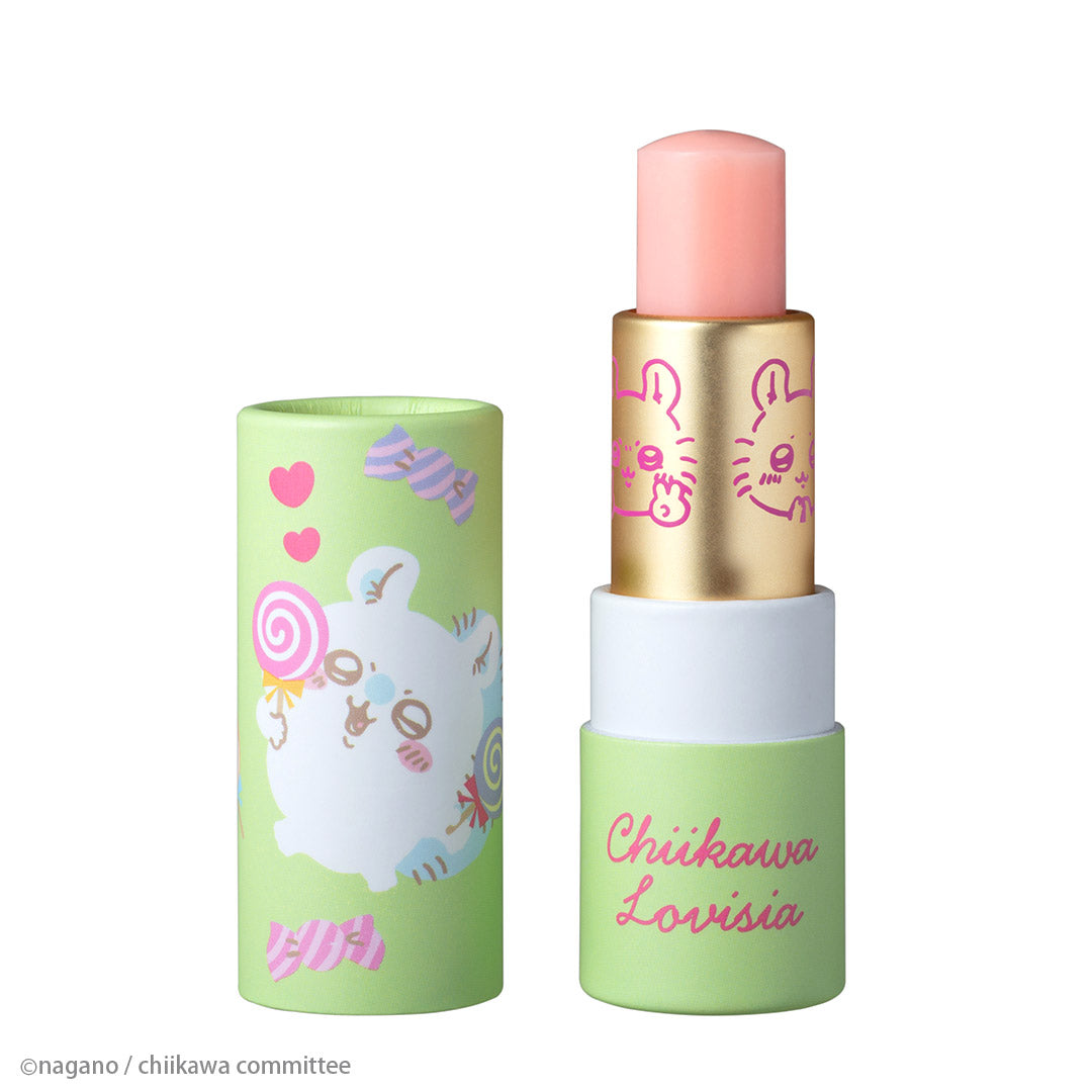 Chiikawa Lovisia - Daishugo Lip Balm (6 Types) - Momonga - Peach - photo 1