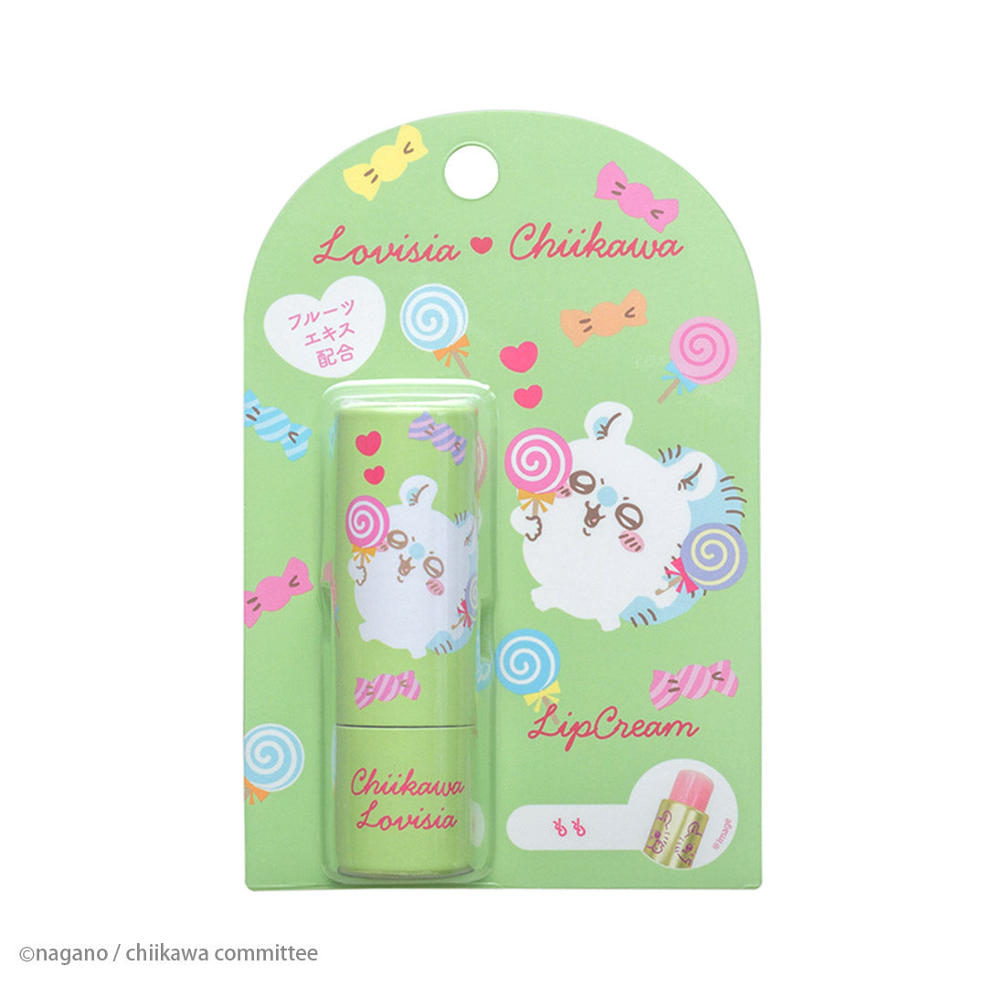 Chiikawa Lovisia - Daishugo Lip Balm (6 Types) - Momonga - Peach - photo 3