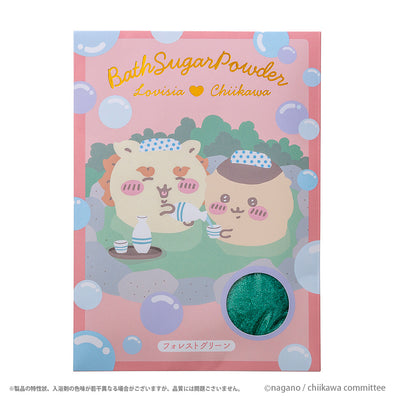 Chiikawa Lovisia - Happy Shabon Bath Sugar (6 Types) - Shisa & Kurimanju - Forest Green - photo 1