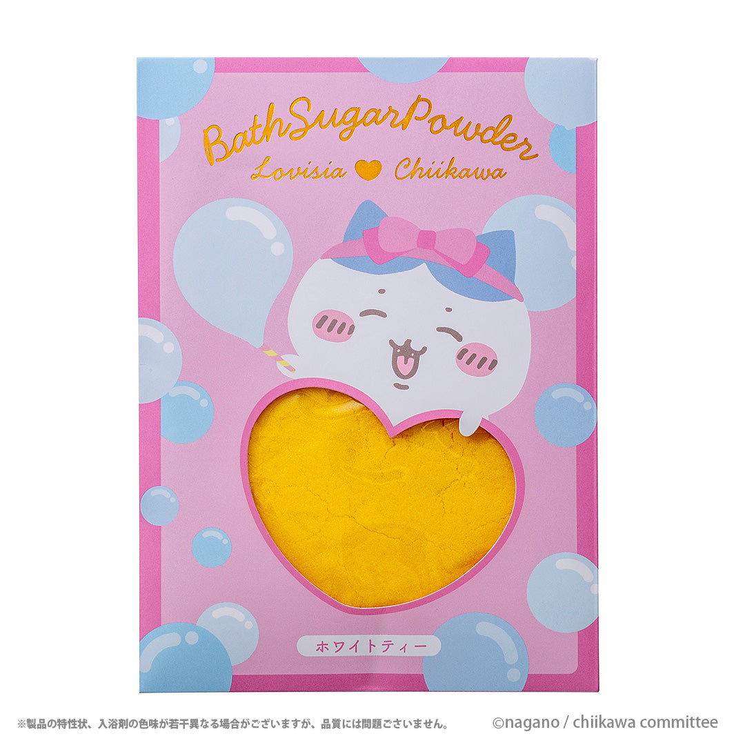 Chiikawa Lovisia - Happy Shabon Bath Sugar (6 Types) - Hachiware - White Tea - photo 1