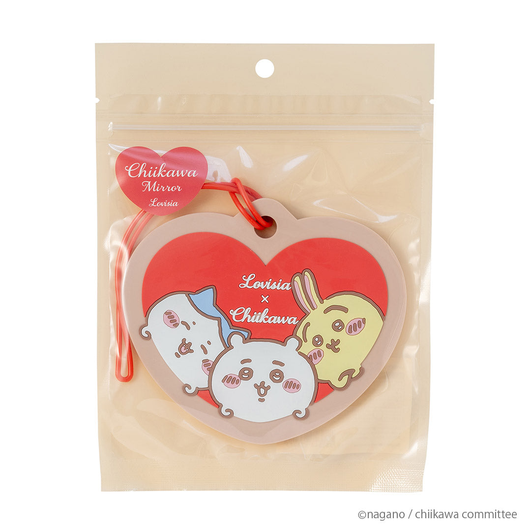 Chiikawa Lovisia - Rubber Mirror With Strap (2 Types) - Chiikawa, Hachiware & Usagi - photo 3