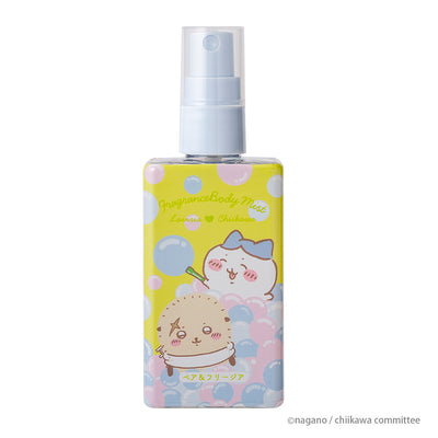 Chiikawa Lovisia - Happy Shabon Body Mist (5 Types) - Hachiware & Rakko - Pear & Freesia - photo 1