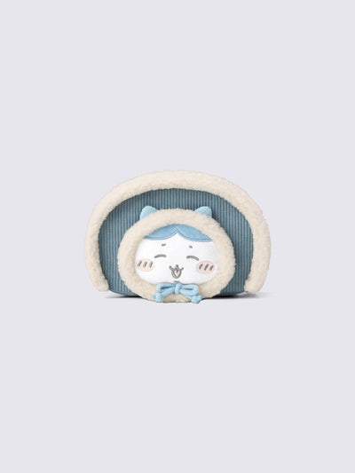 Chiikawa Snow Day Corduroy Igloo Pouch — official product photograph