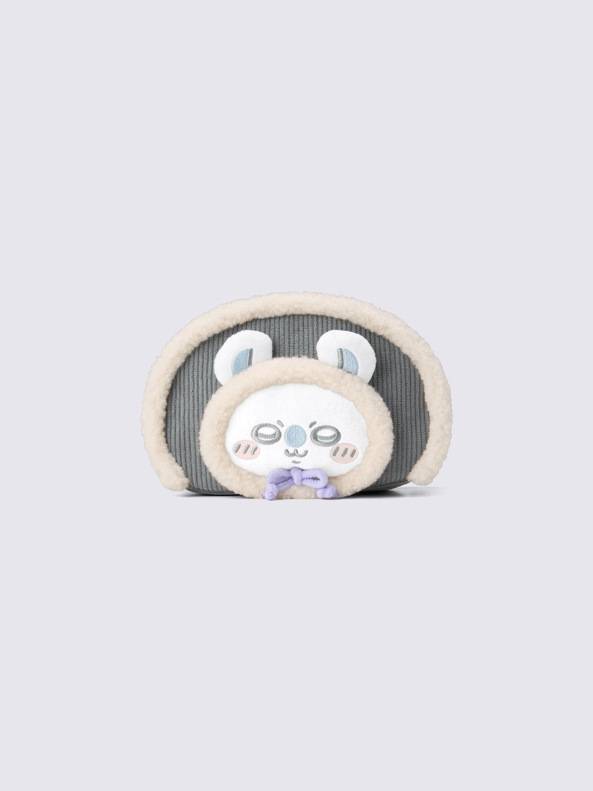 Chiikawa Snow Day Corduroy Igloo Pouch — official product photograph