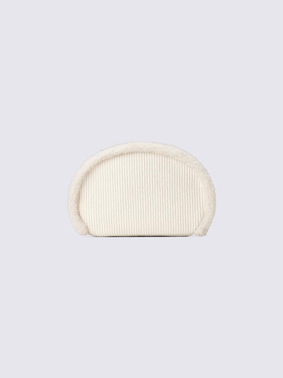 Chiikawa Snow Day Corduroy Igloo Pouch — official product photograph