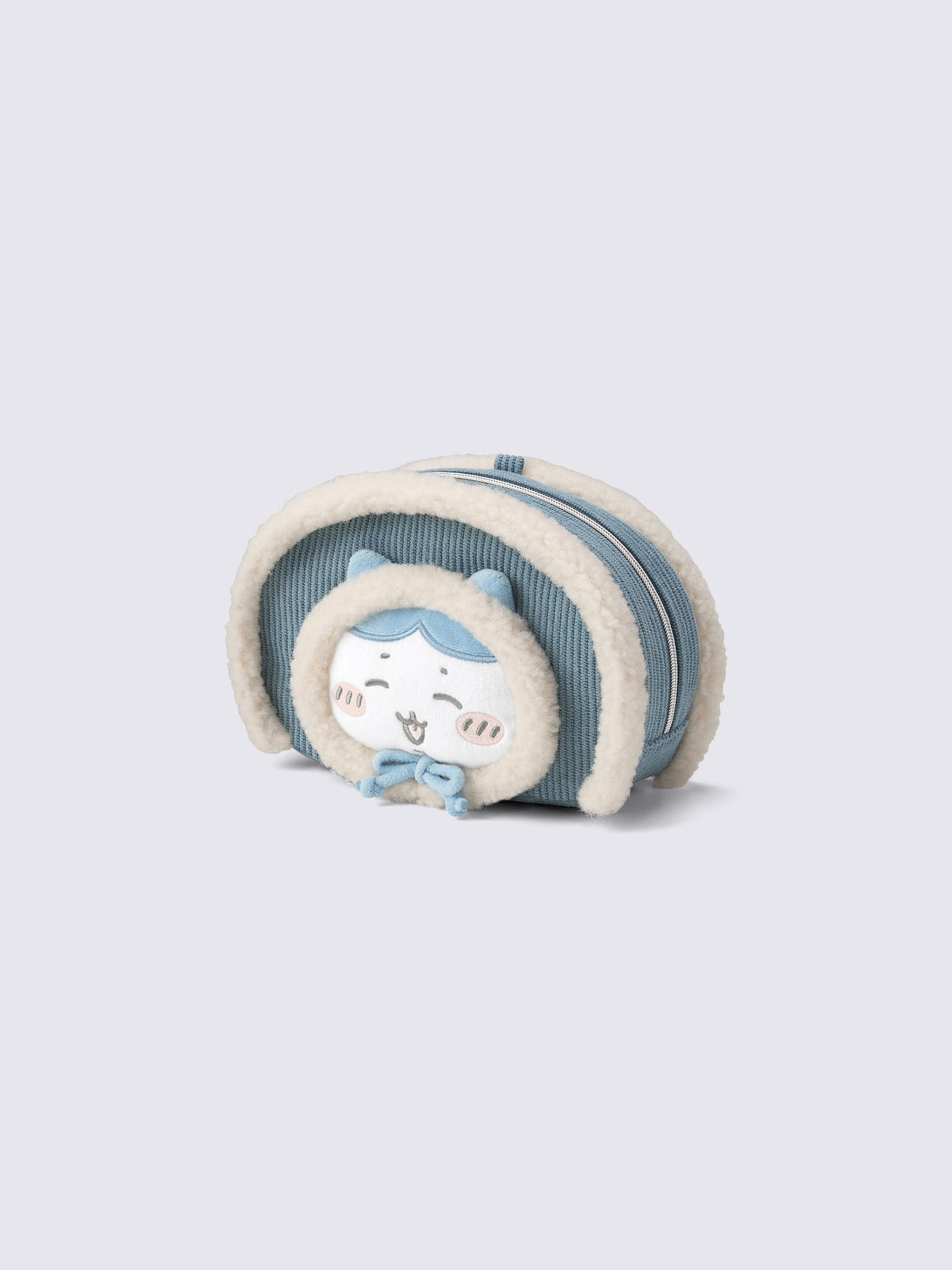 Chiikawa Snow Day Corduroy Igloo Pouch — official product photograph