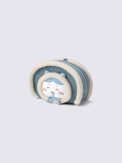 Chiikawa Snow Day Corduroy Igloo Pouch — official product photograph