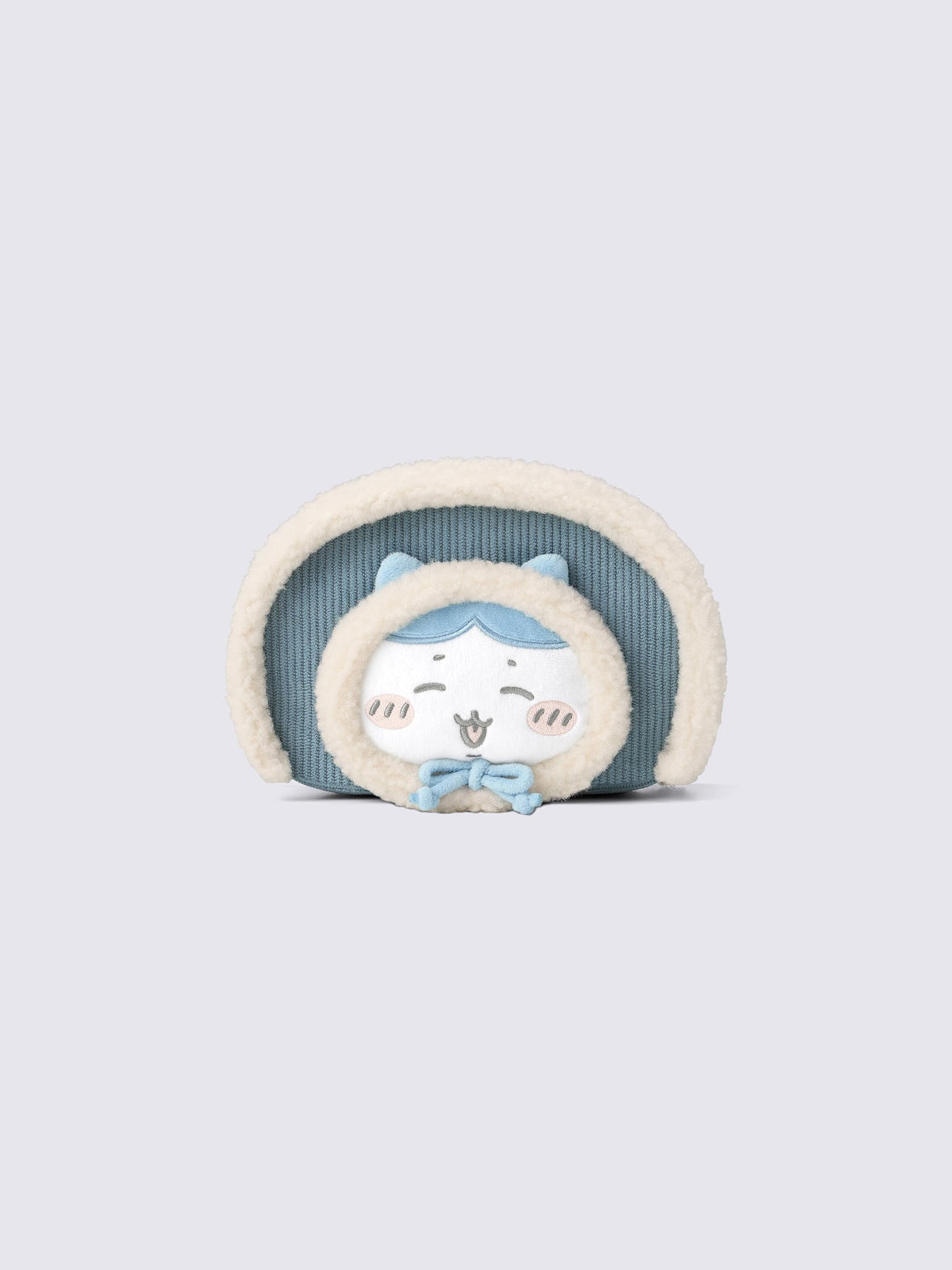 Chiikawa Snow Day Corduroy Igloo Pouch — official product photograph
