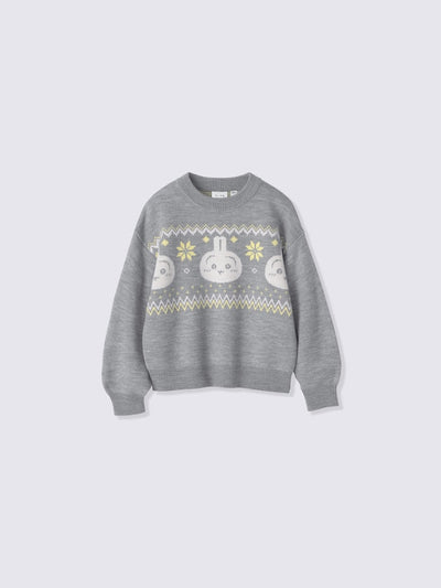 Chiikawa — Snow Day Kids’ Nordic Sweater — 361426-000 — full product view