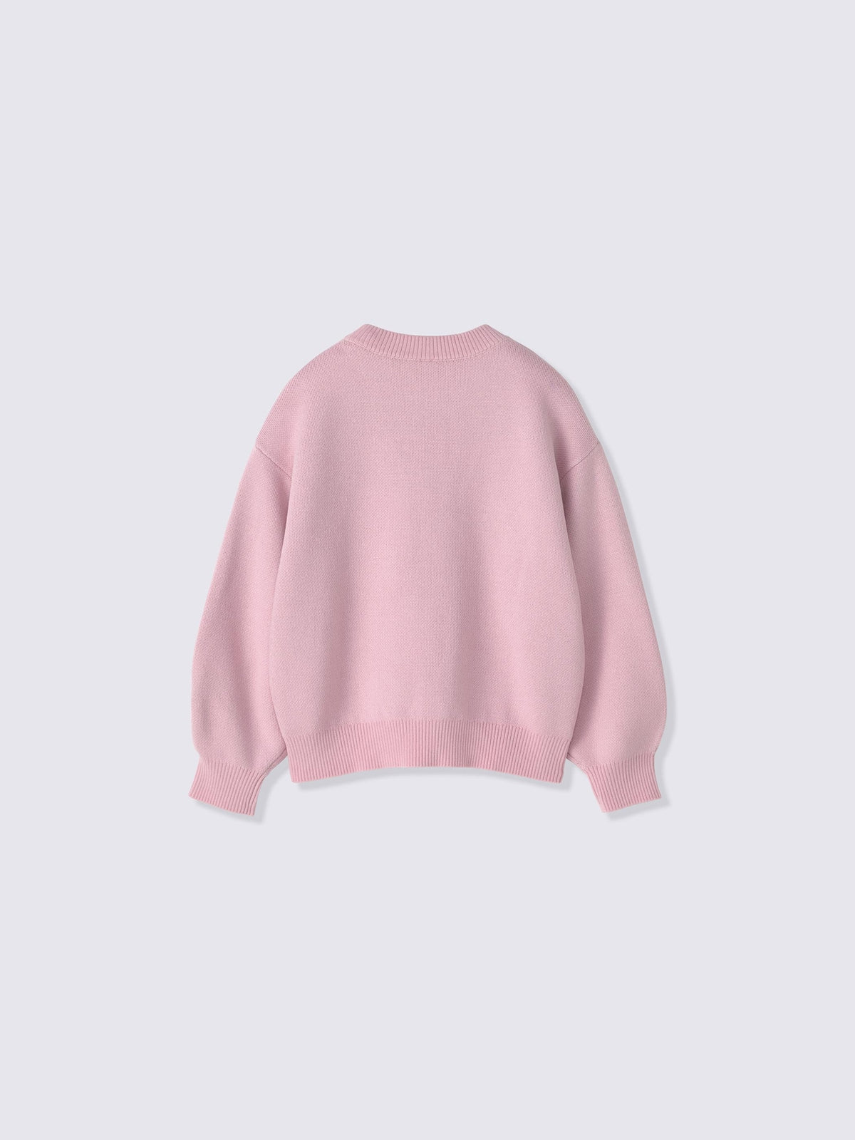 Chiikawa Snow Day Kids’ Nordic Sweater — Pink / Chiikawa