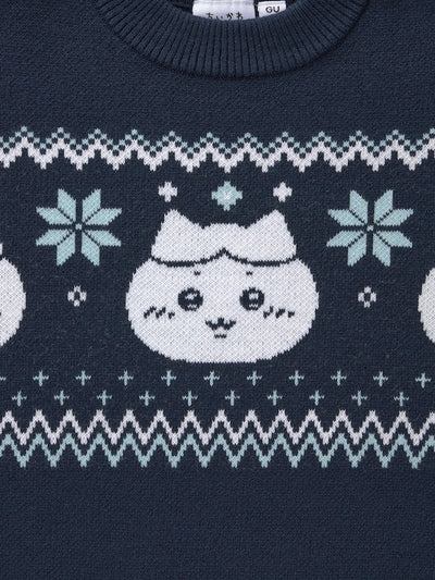 Chiikawa — Snow Day Kids’ Nordic Sweater — 361426-002 — detail 1