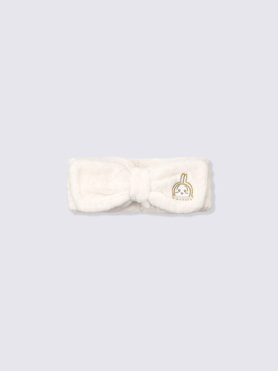 Chiikawa Snow Day Marshmallow-feel Character Headband — Cream / Usagi