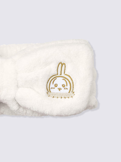 Chiikawa Snow Day Marshmallow-feel Character Headband — Cream / Usagi