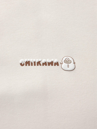Chiikawa Snow Day Unisex Winter Sweatshirt — official product photograph