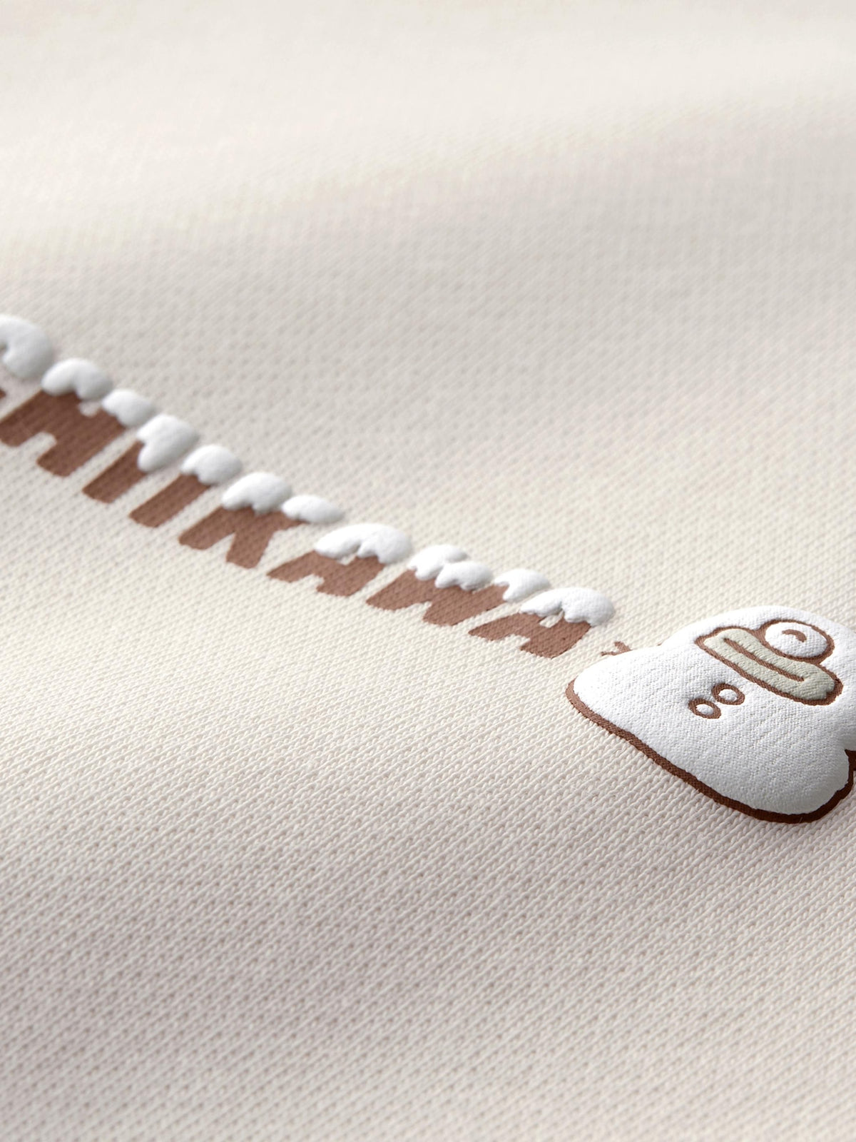 Chiikawa Snow Day Unisex Winter Sweatshirt — official product photograph