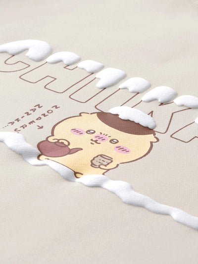 Chiikawa Snow Day Unisex Winter Sweatshirt — official product photograph