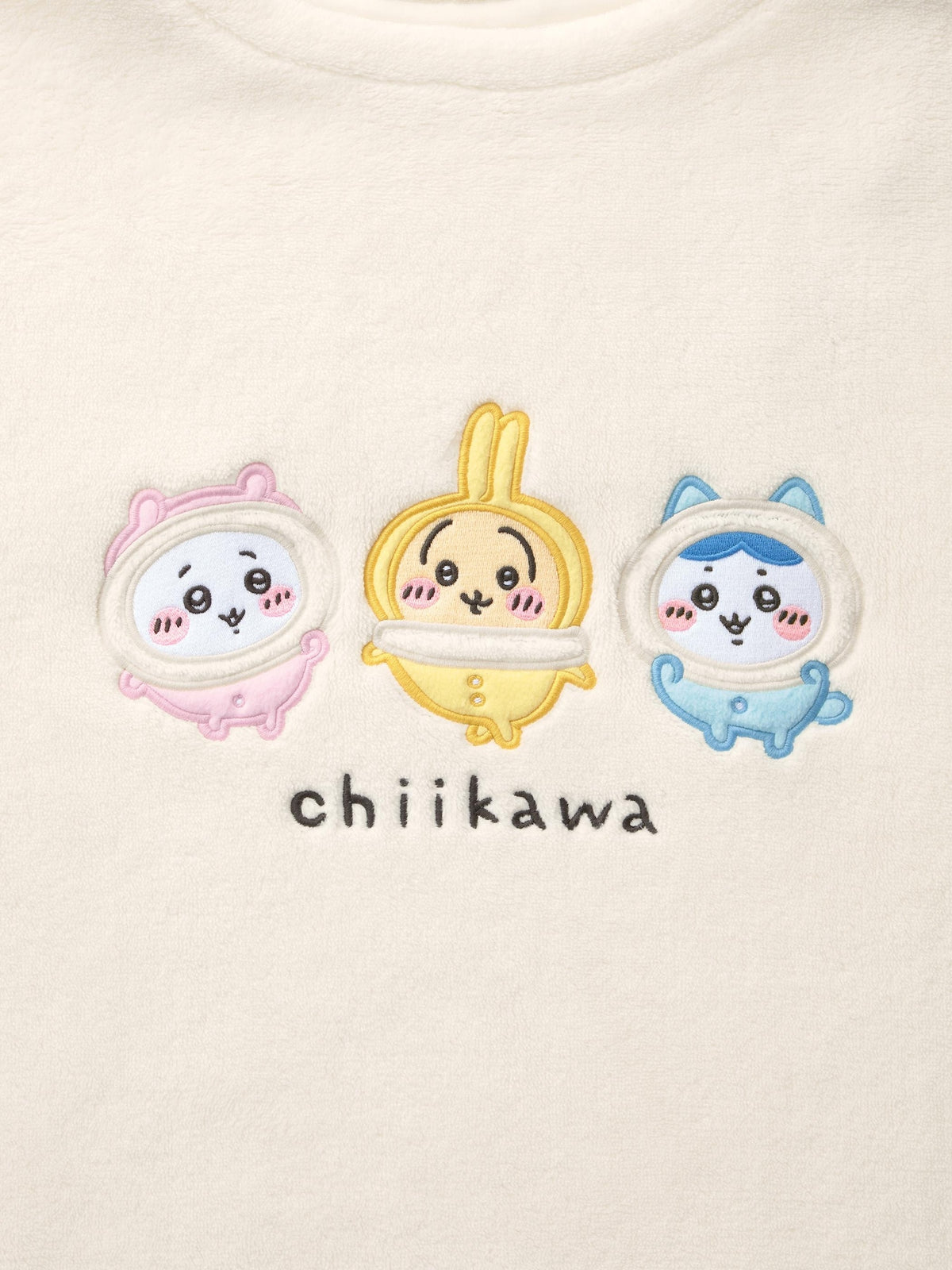 Chiikawa Snow Day Women’s Marshmallow-feel Lounge Set — Cream / Winter Trio