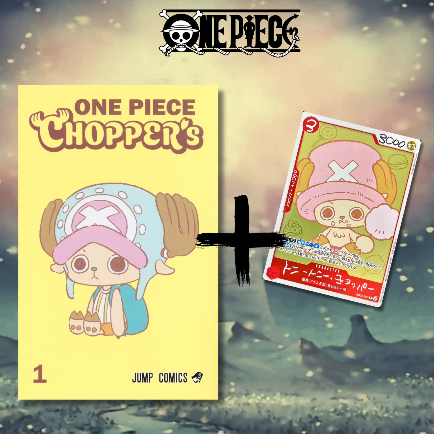 One Piece - One Piece Chopper's 1 + One Piece Card Game Tony Tony Chopper [EB02-003]
