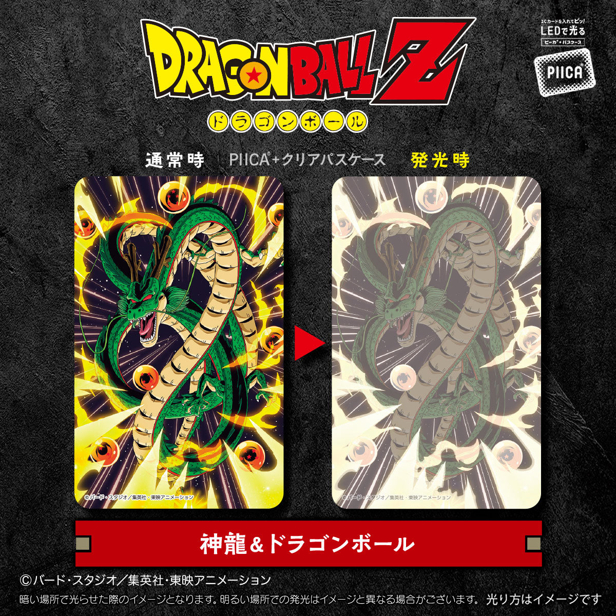 Dragon Ball Z - PIICA Card + Clear Pass Case (10 types) [Pre-Order Mar 2026]
