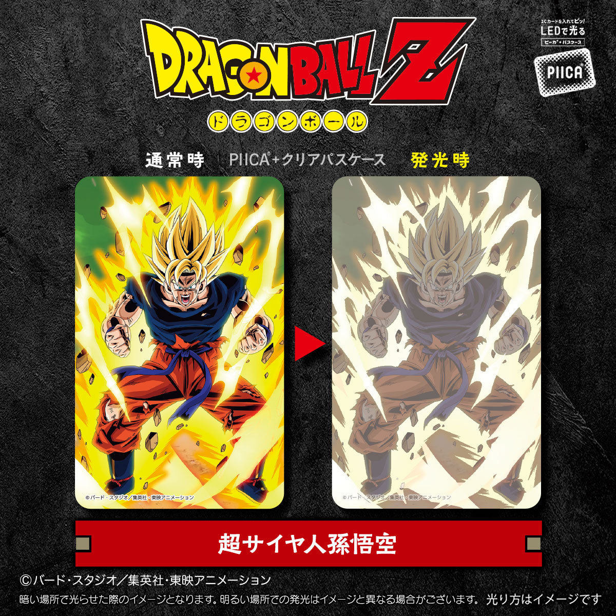 Dragon Ball Z - PIICA Card + Clear Pass Case (10 types) [Pre-Order Mar 2026]