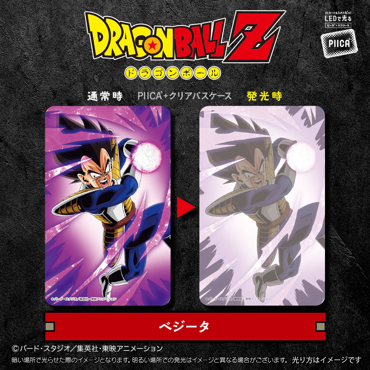 Dragon Ball Z - PIICA Card + Clear Pass Case (10 types) [Pre-Order Mar 2026]
